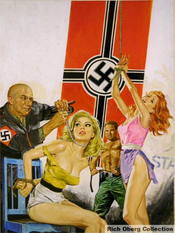 Nazi bdsm drawings vintage