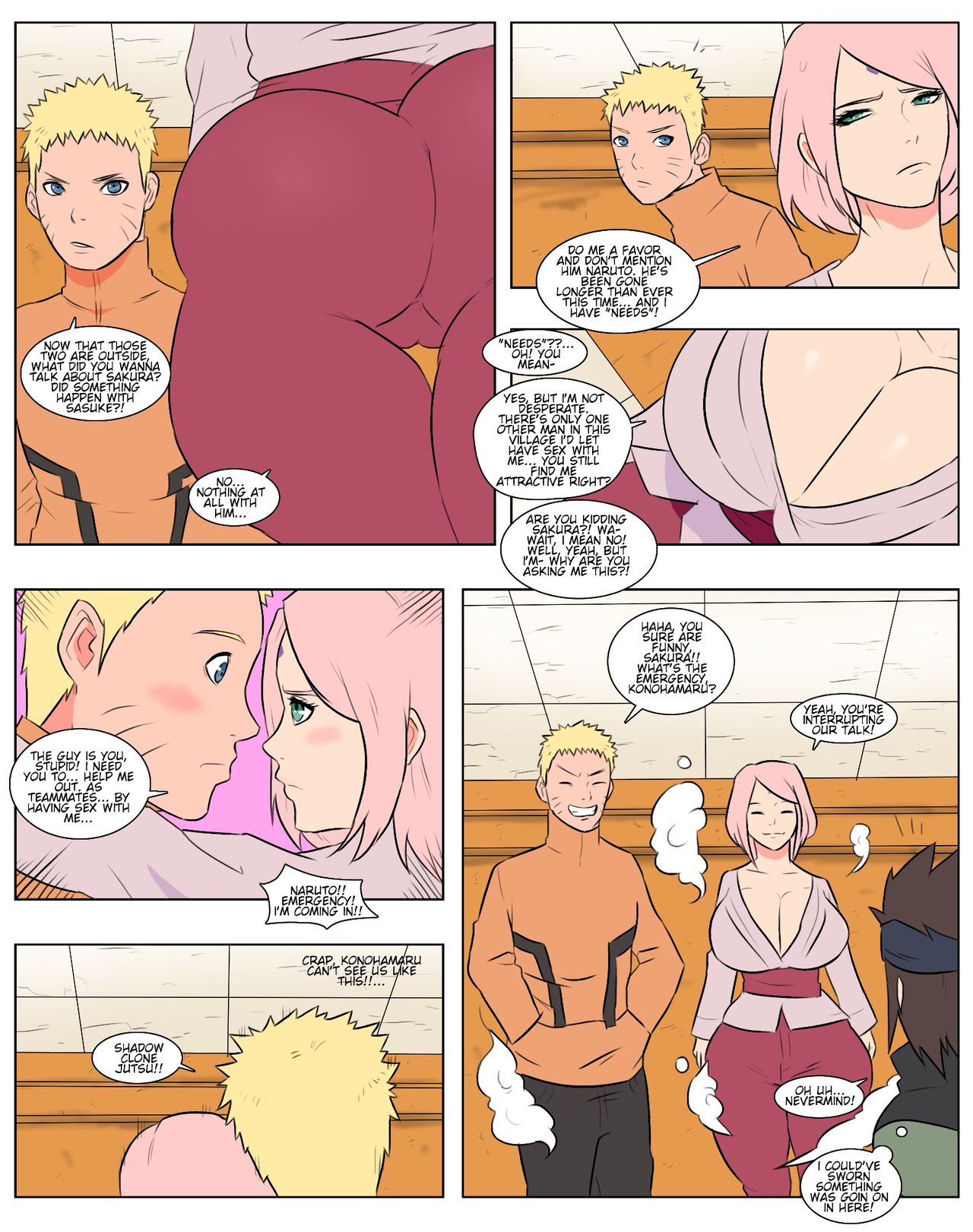 Naruto sakura porn comics