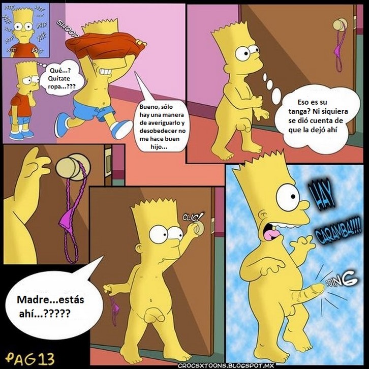 Marge simpson hentai bart