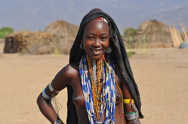 Woman african tribe girls