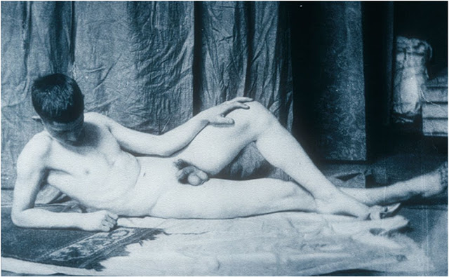 Vintage victorian male nudes