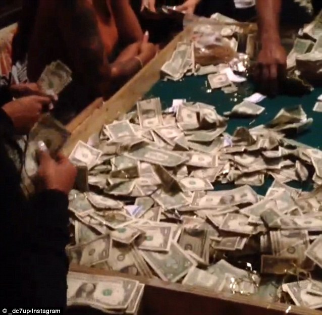 Hot girls counting money
