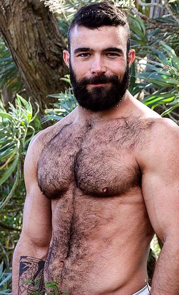 men Brute hairy manly