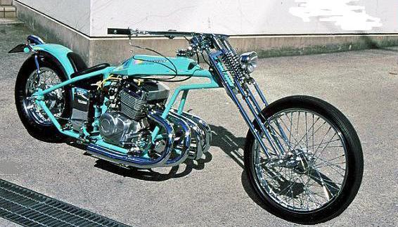Japanese custom motorcycles
