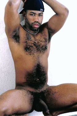 Hairy black men gay porn