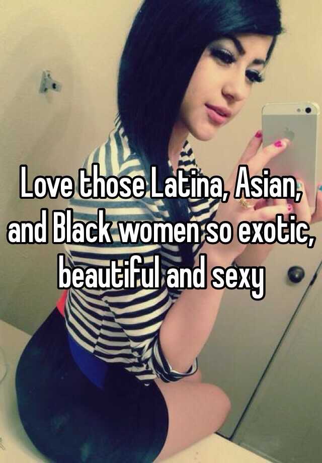 Sexy black latina asian girl