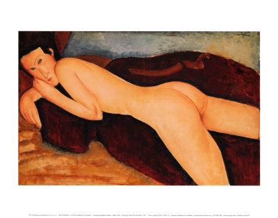 Modigliani reclining nude