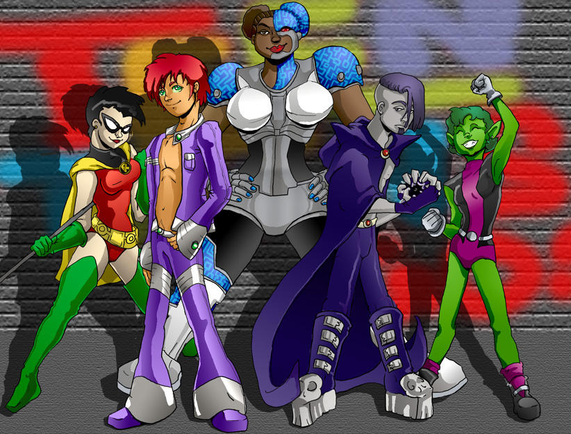 Barely 18 Teen Titans