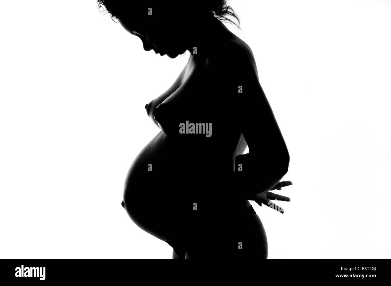 Black pregnant nude