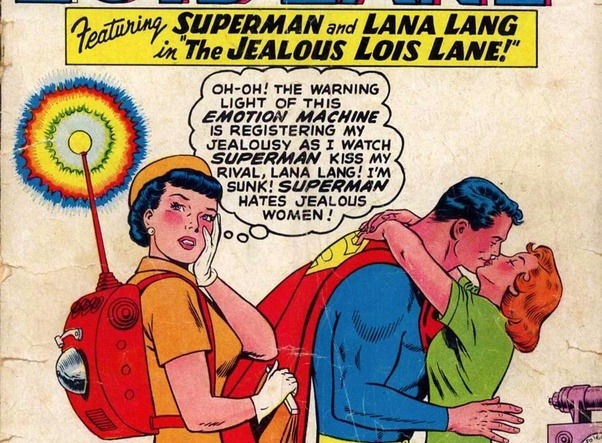 Superman gay comic art