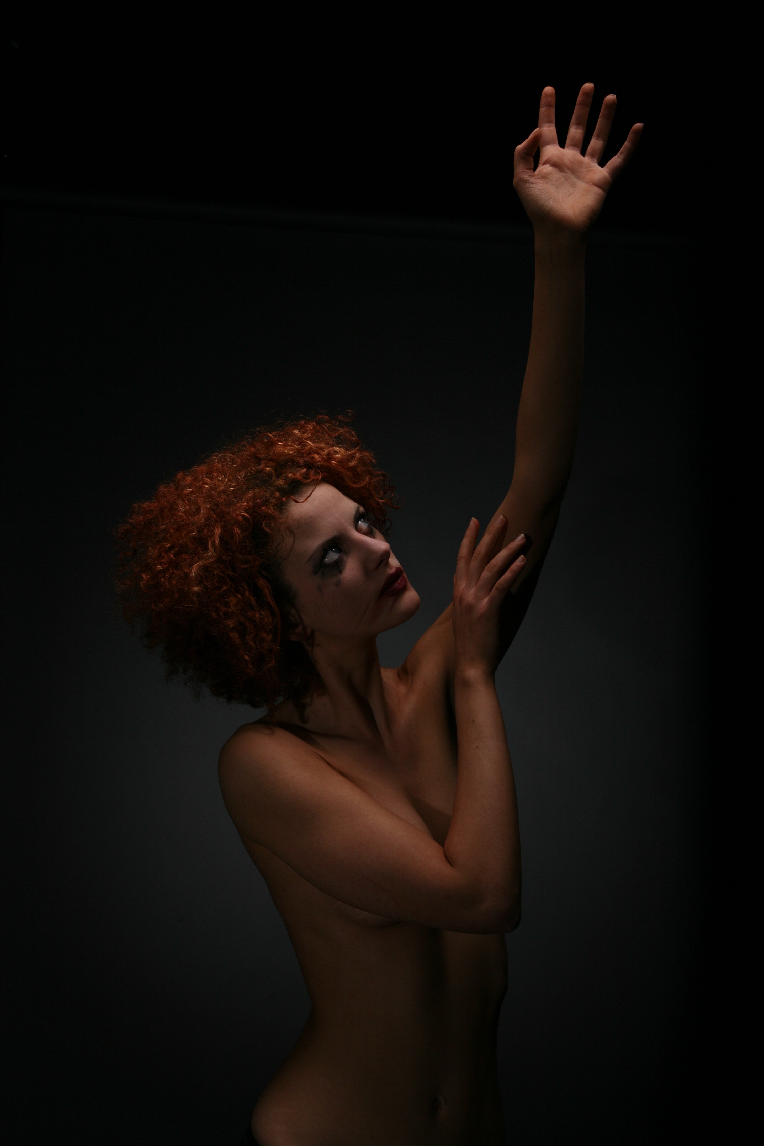 Naked woman nude art model