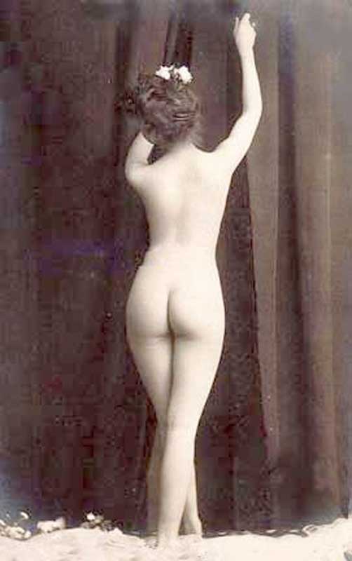 woman end Nude rear