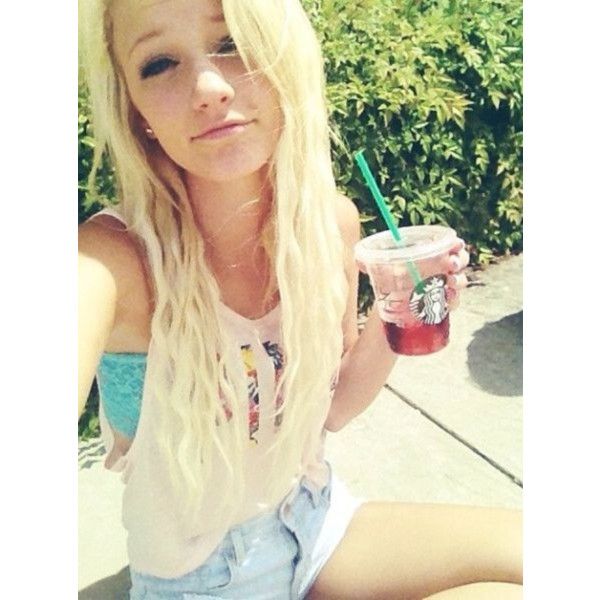 blonde selfie Young teen