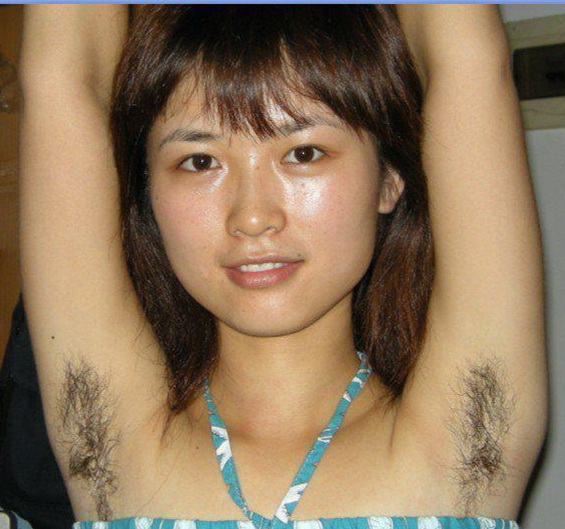 Asian hairy armpits