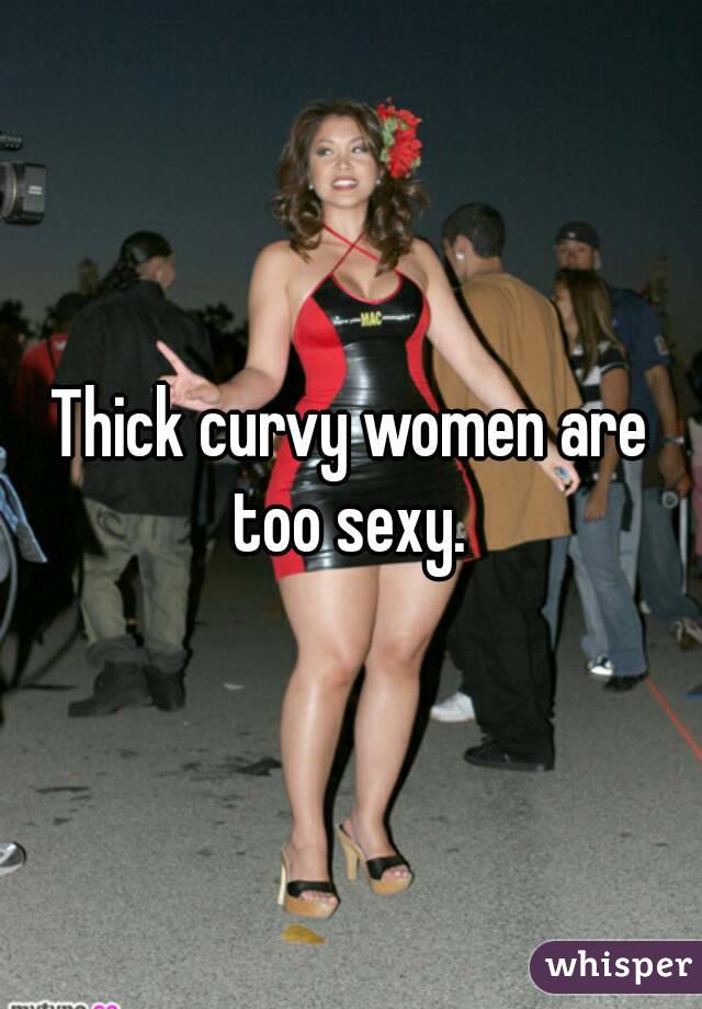 thick curvy woman Sexy