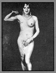 Nude black male hermaphrodite