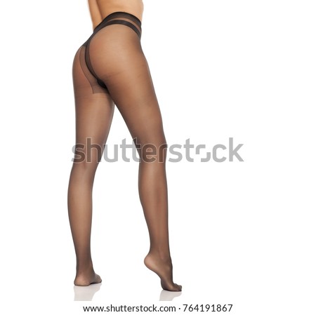 Rope nylon stockings white girl