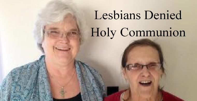 Denied captions lesbian couples