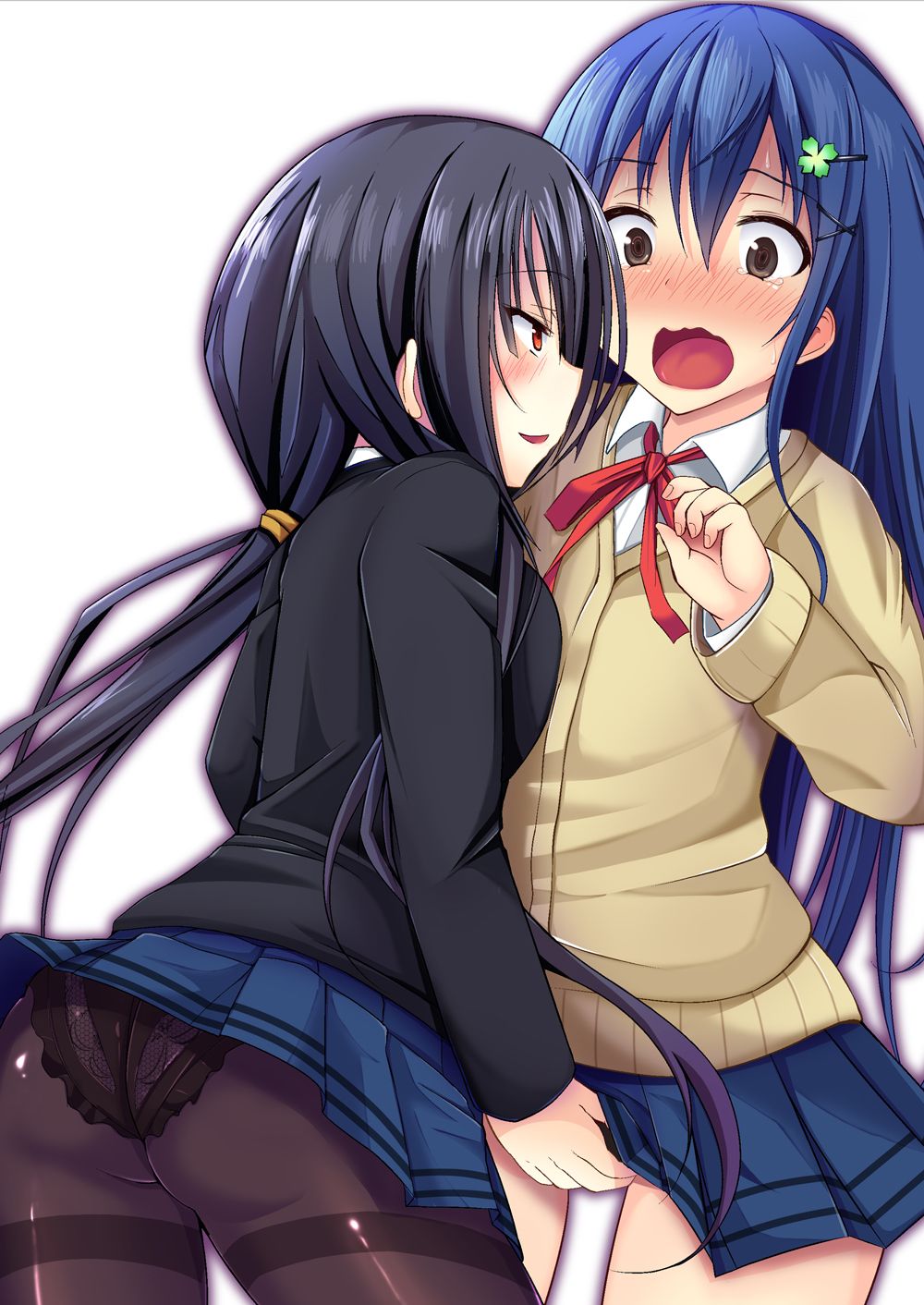 Lesbian anime girls