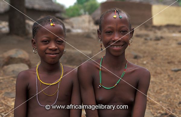 African village girls