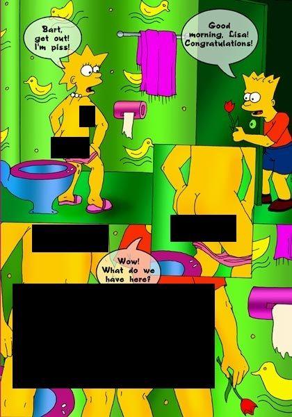Bart and lisa simpson having sex