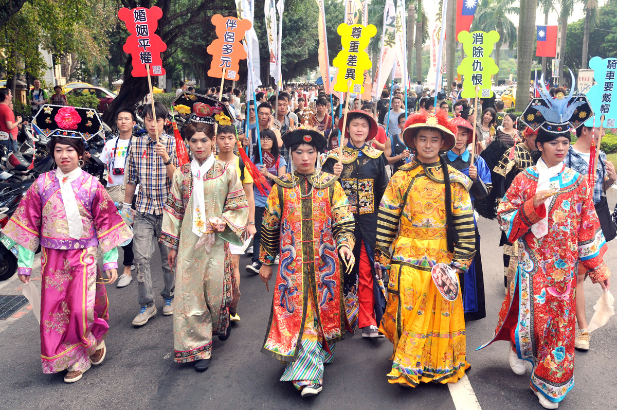 Taiwan gay pride parade