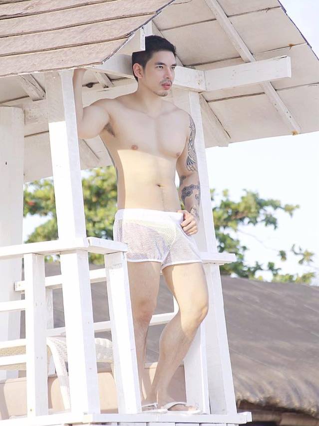 Filipino and thai gay model