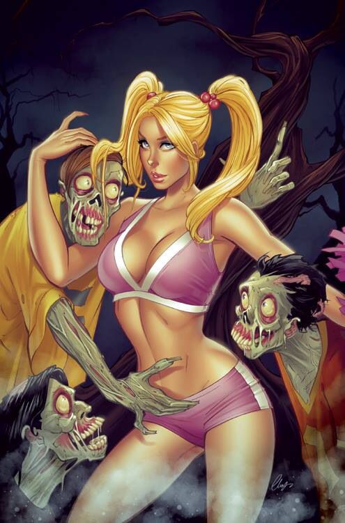 Zombie girl cartoon porn