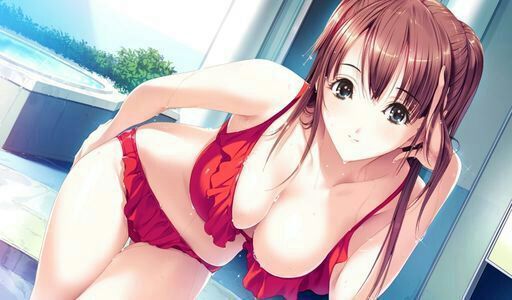 Anime girls with big tits