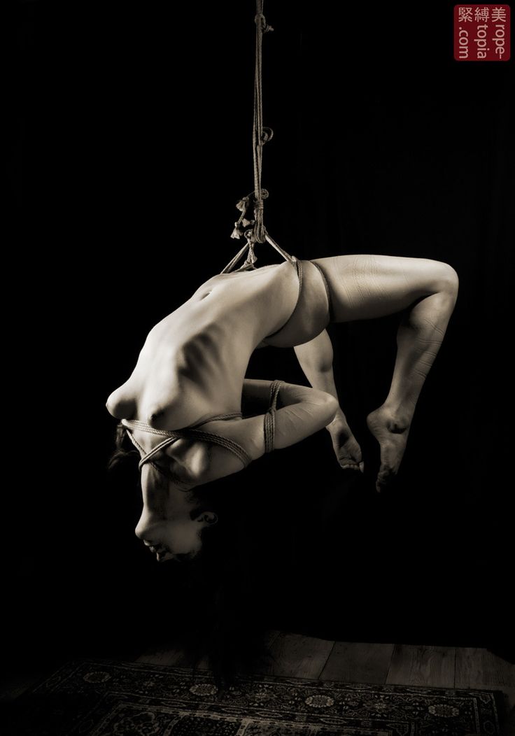 Rope suspension bondage