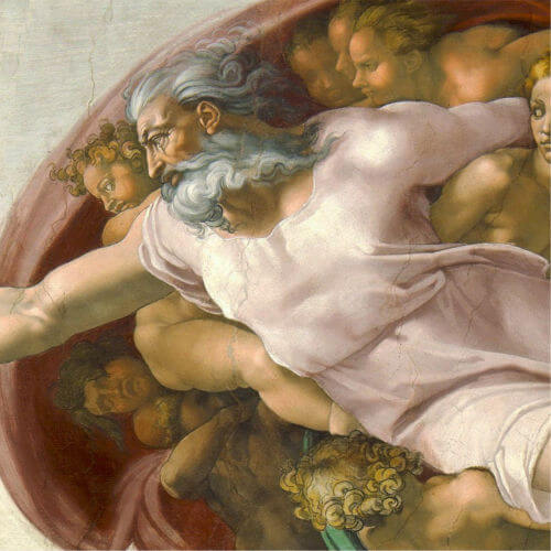 Michelangelo adam and eve