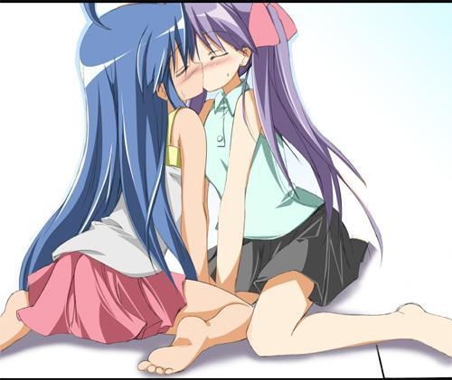 anime girls Lesbian