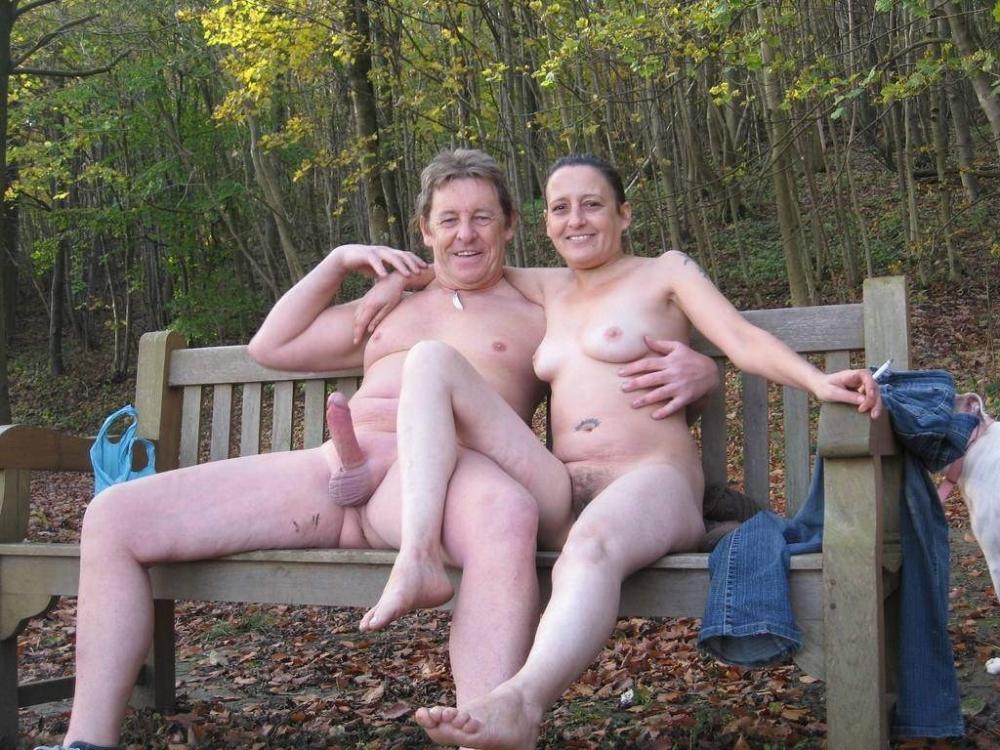 Mature nude family