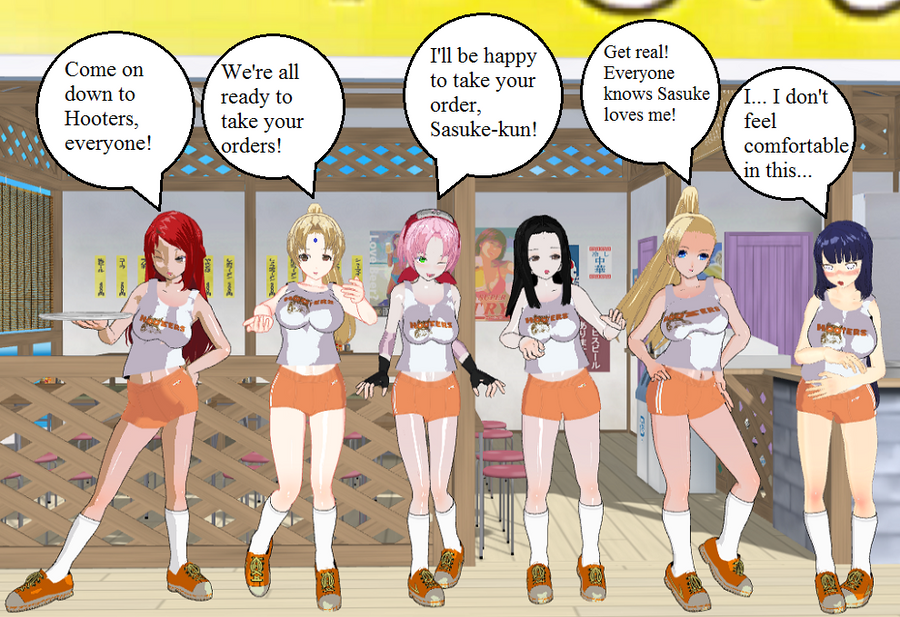 Naruto girl characters porn